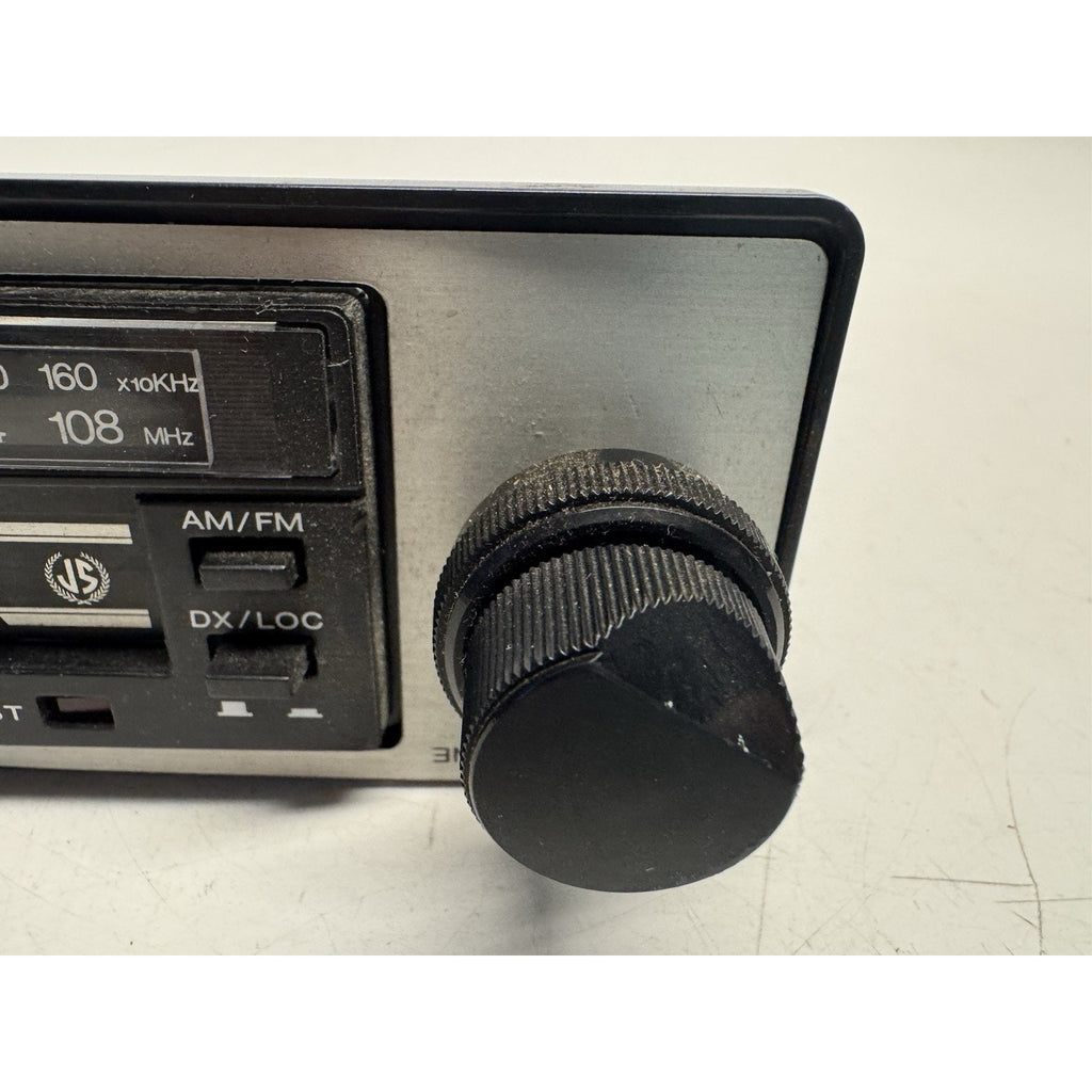 VINTAGE Jet Sound JS-9355 AM/FM Indash Stereo Cassette Made in Japan UNTESTED