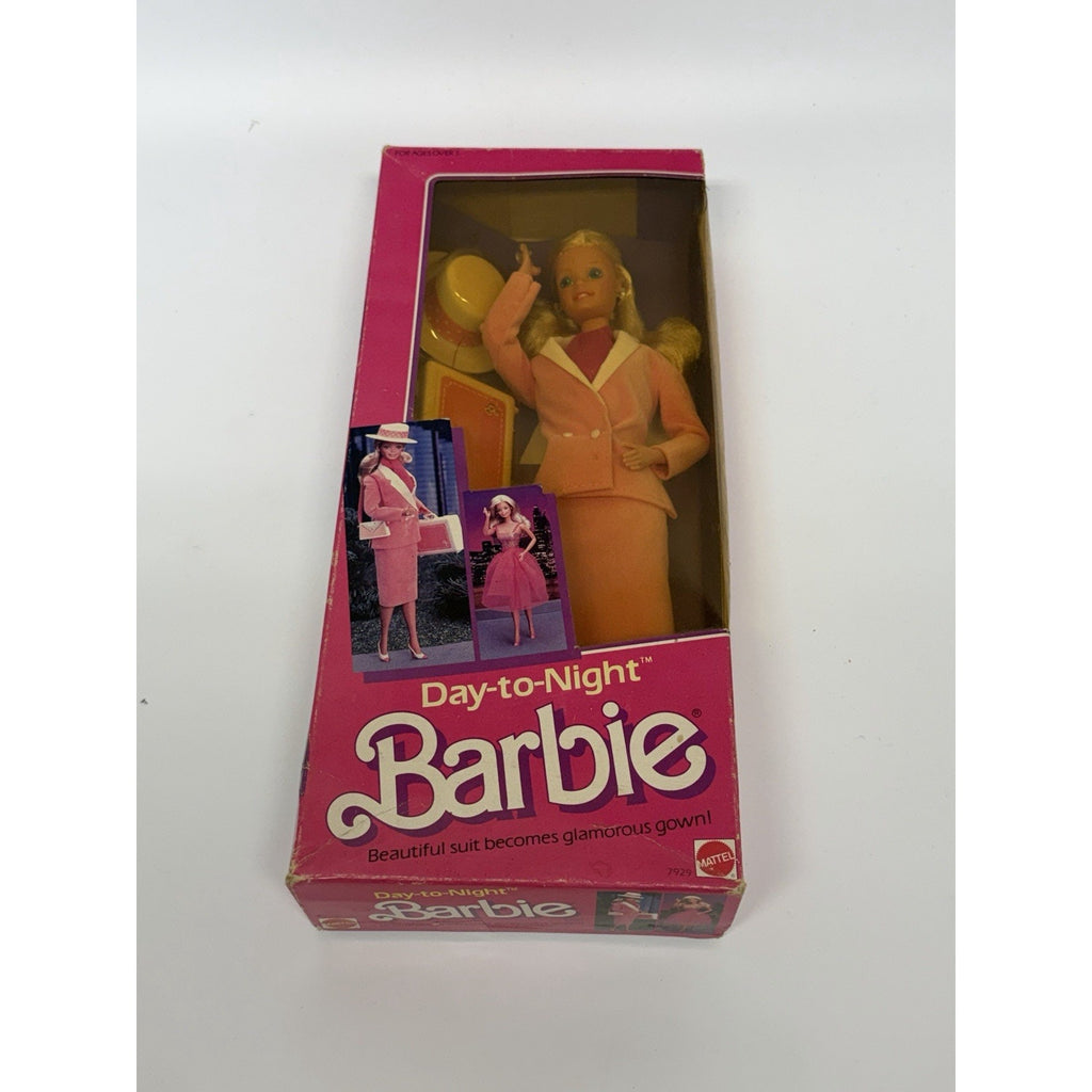 Vintage 1984 Mattel Day to Night Fashion Barbie Doll 7929 New In Sealed Box