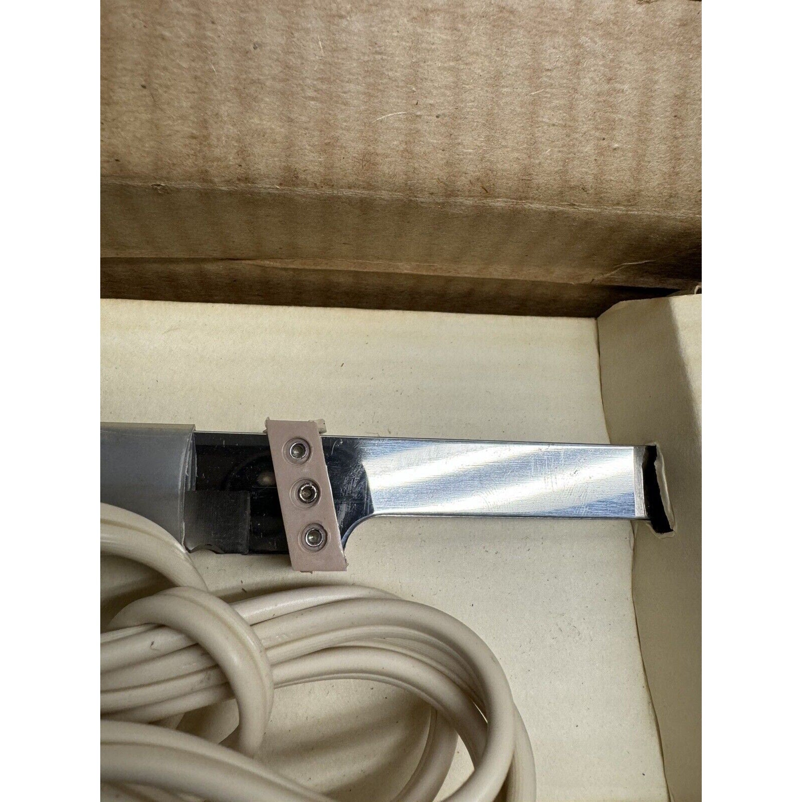 Vintage NOS Electric Slicing Carving Knife Dry-Harbor Chef Mate 7001