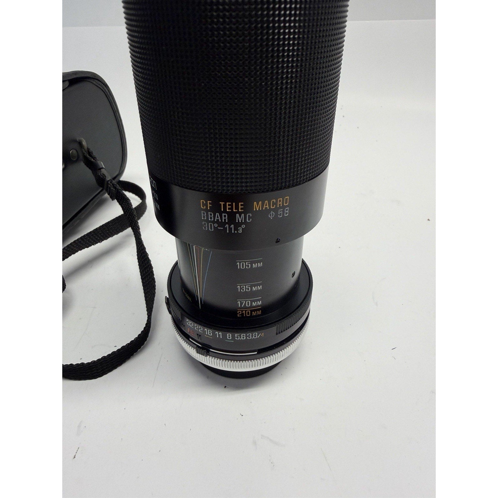 Vintage Tamron 80-210mm f/3.8-4 CF Tele-Macro Zoom Adaptall-2 Lens Model 103A