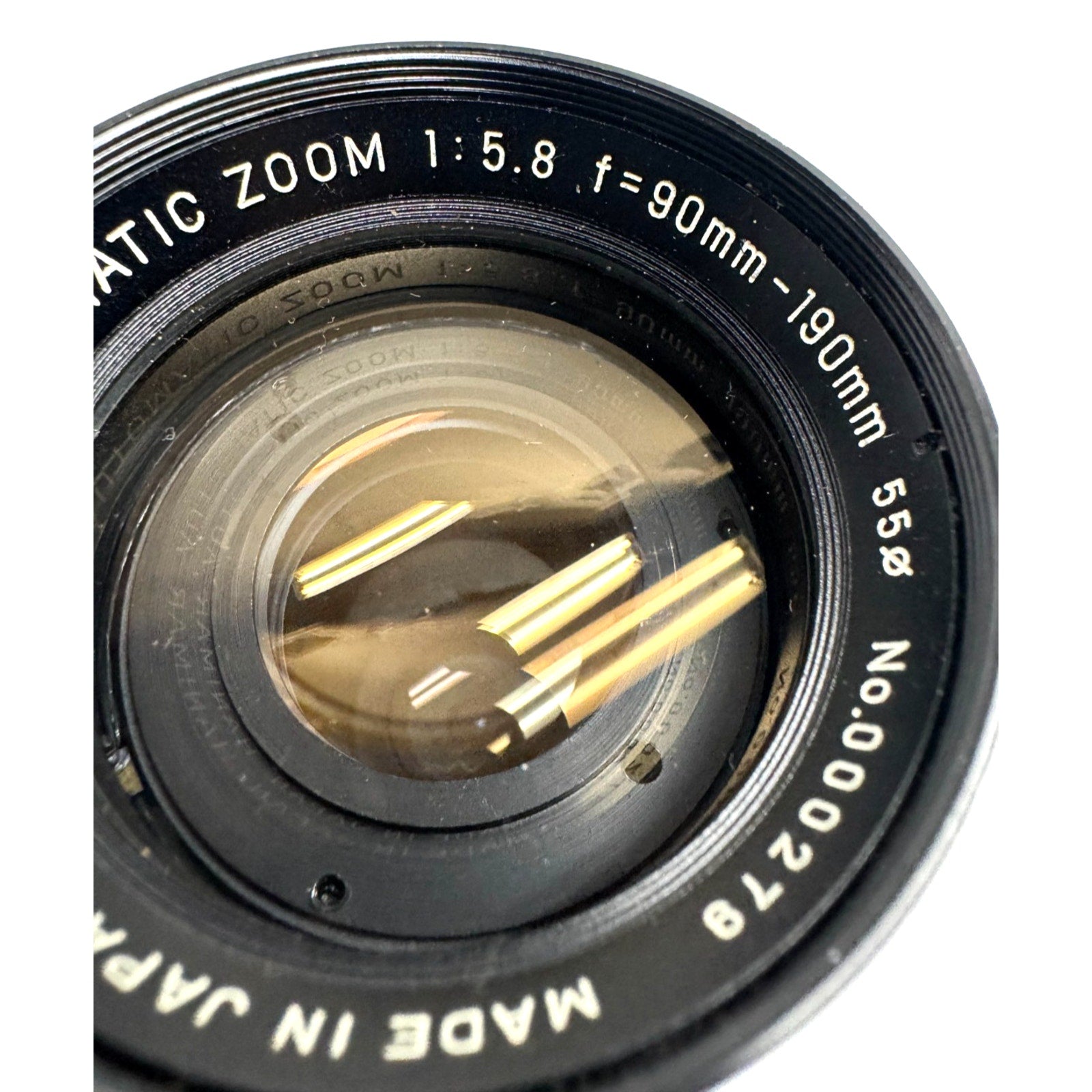 Vintage Quantaray 90-190mm Tele-Zoom Camera Lens 1:5.8 Made in Japan