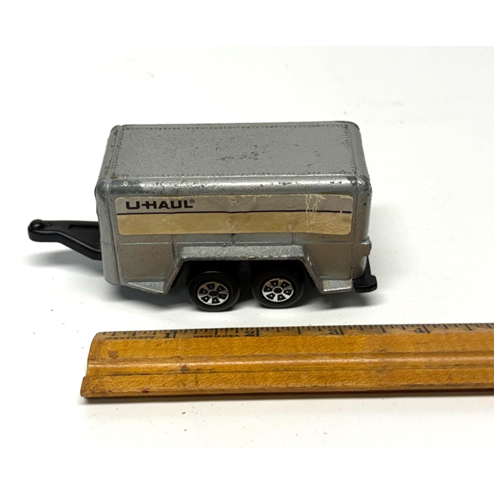 Vintage Tootsie Toy U-Haul Trailer Die Cast Bottom Plastic Top China 1970