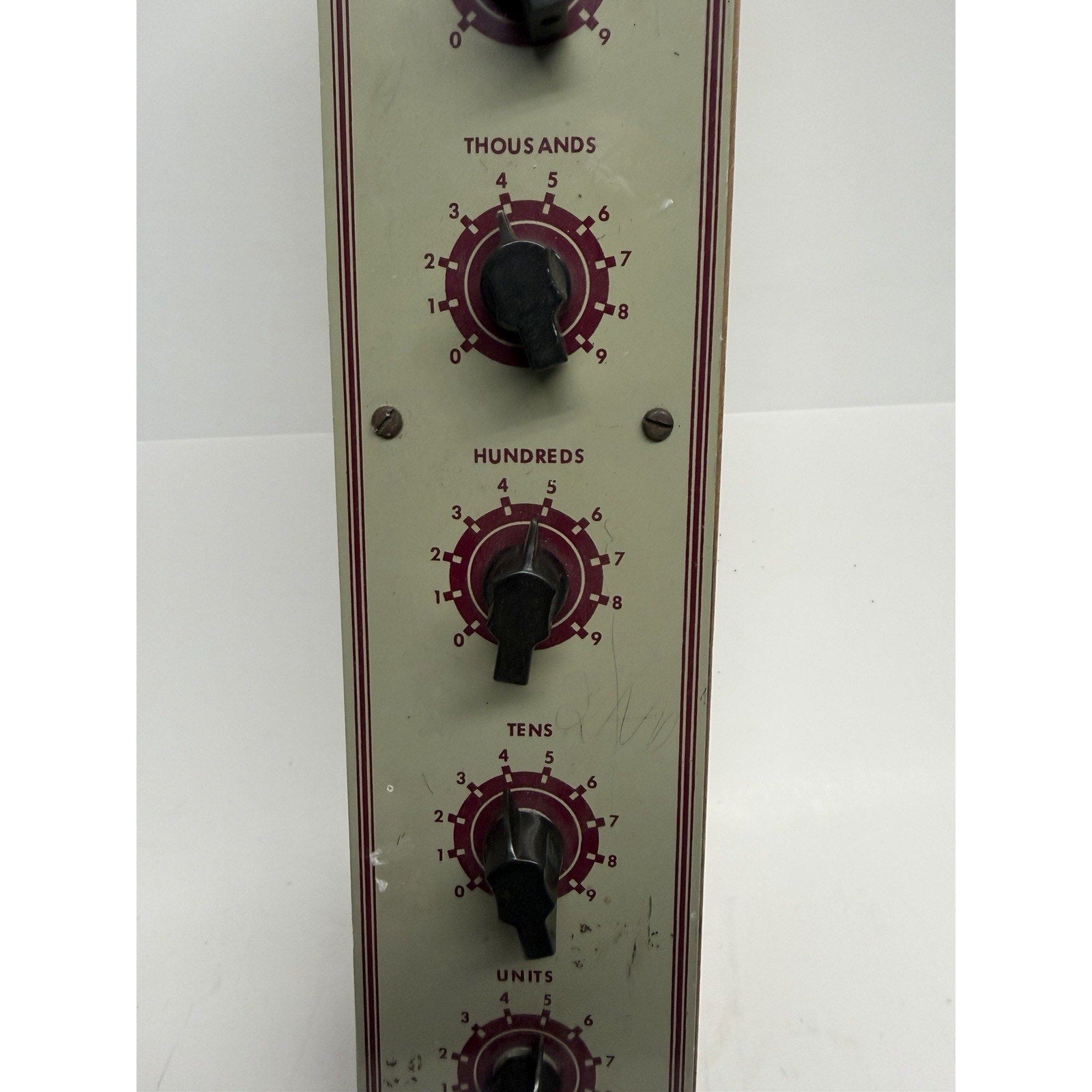 Vintage Heathkit Resistance Decade Model RD-1 Decade Box