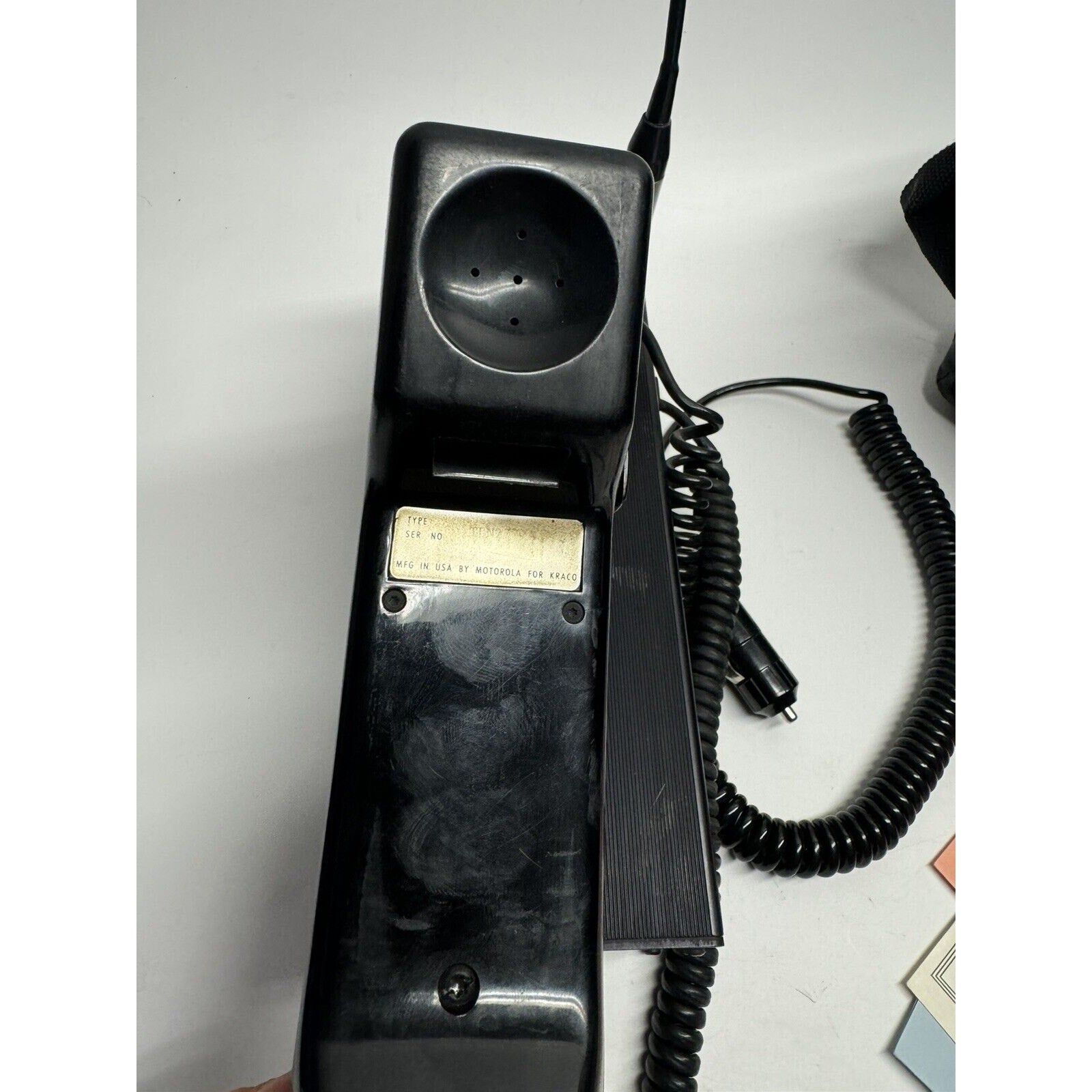 Vintage Motorola Kraco Mobile Phone S1633A Car Charger UNTESTED