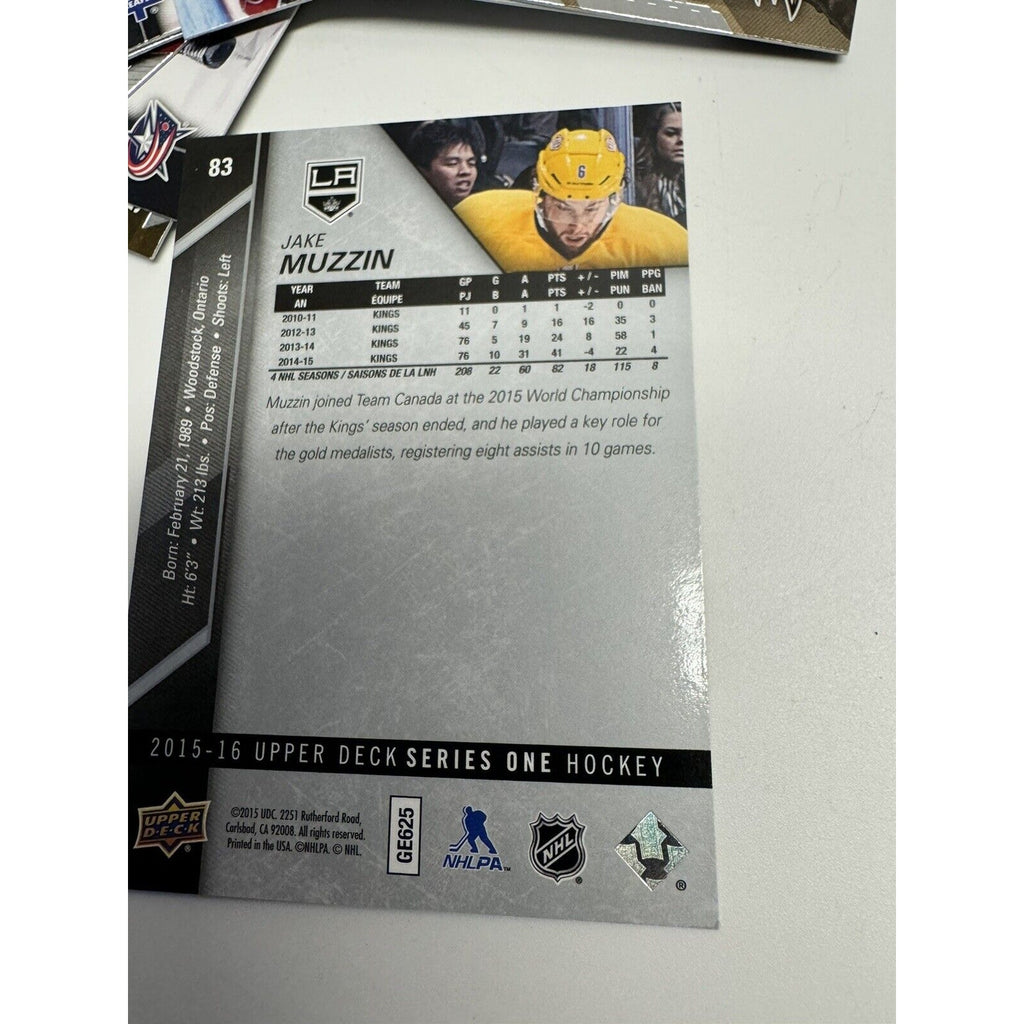 2015-16 Upper Deck Hockey Series 1 one Hobby Box : 173 Cards