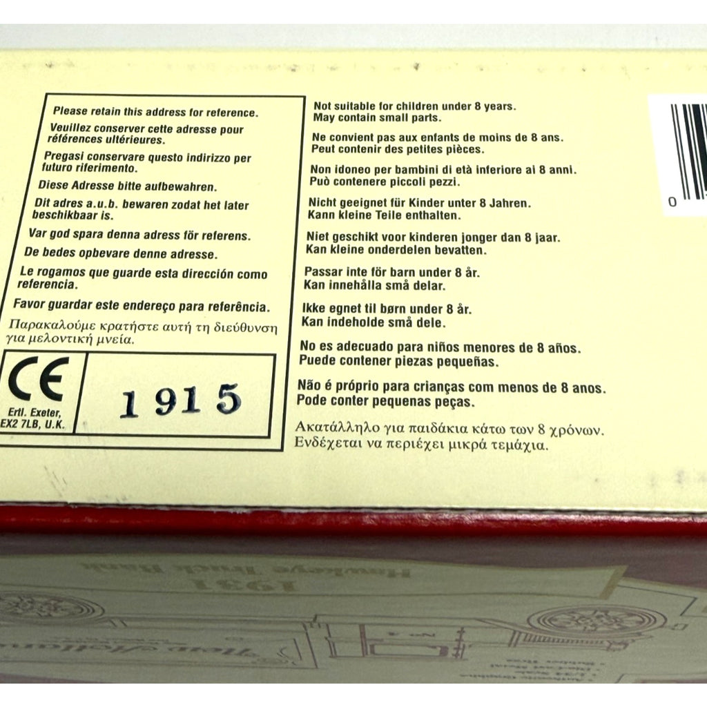 Vintage SEALED Ertl Holland 1931 Hawkeye Truck Bank No. 4 Diecast 1/34 1995 USA