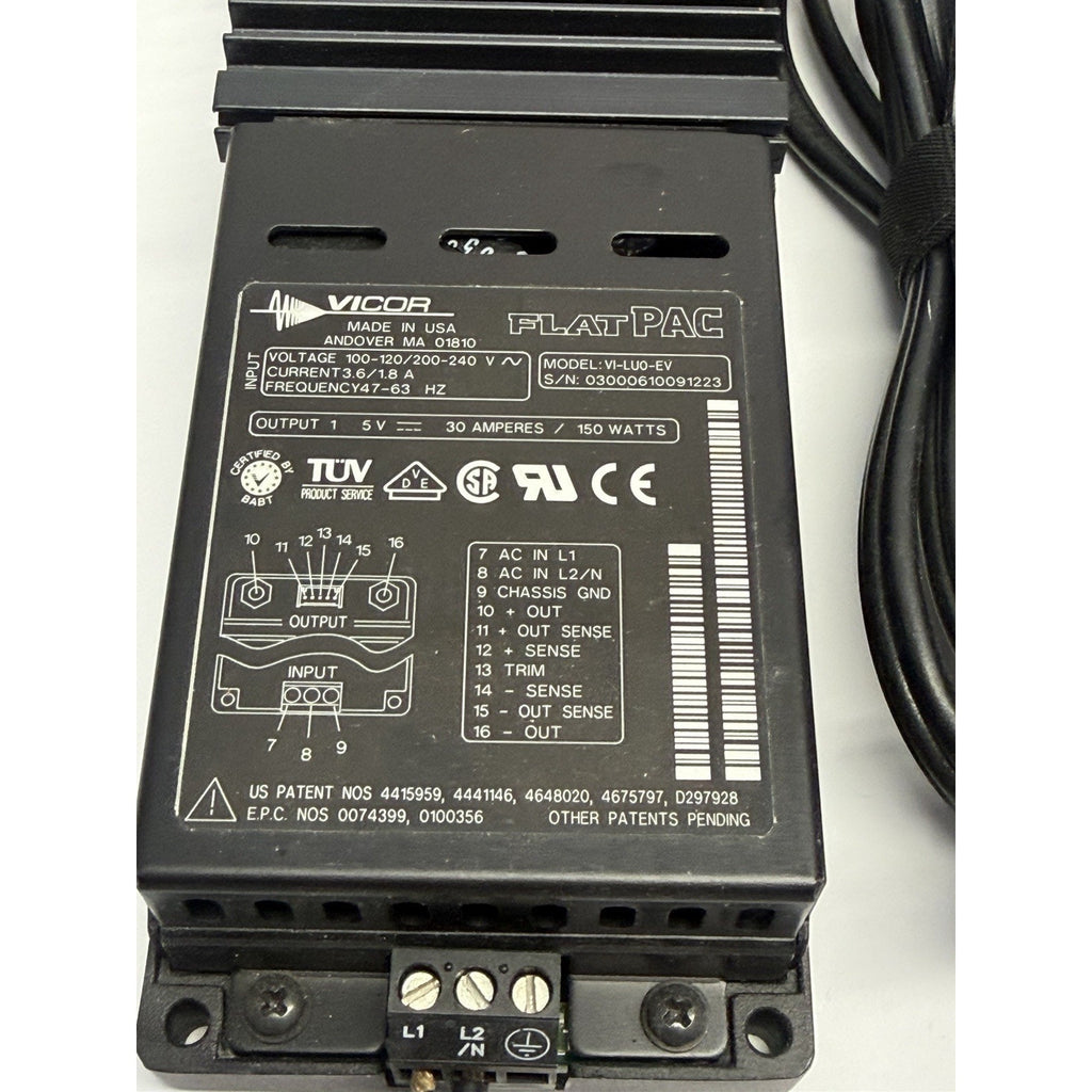 Vicor VI-LU0-EV FlatPac 5V DC 30A Output Power Supply