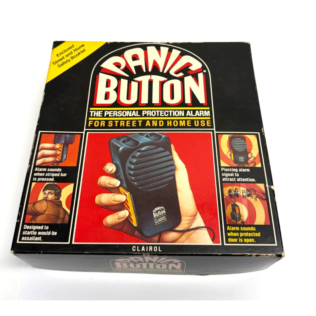 Vintage NEW Panic Button Personal Protection Alarm Use by Clairol