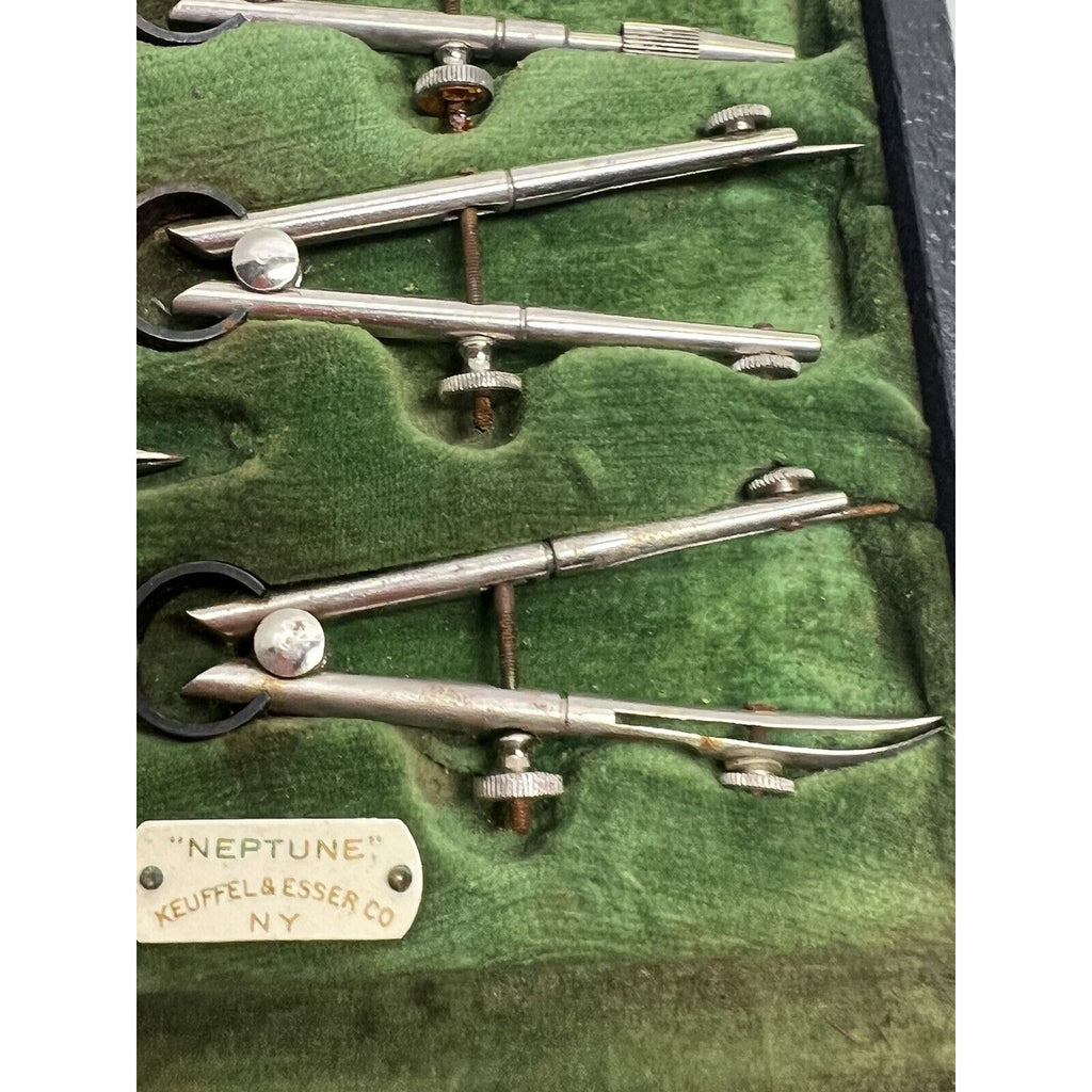 Vintage Paragon Keuffel & Esser Co NEPTUNE Drafting Tools Compass