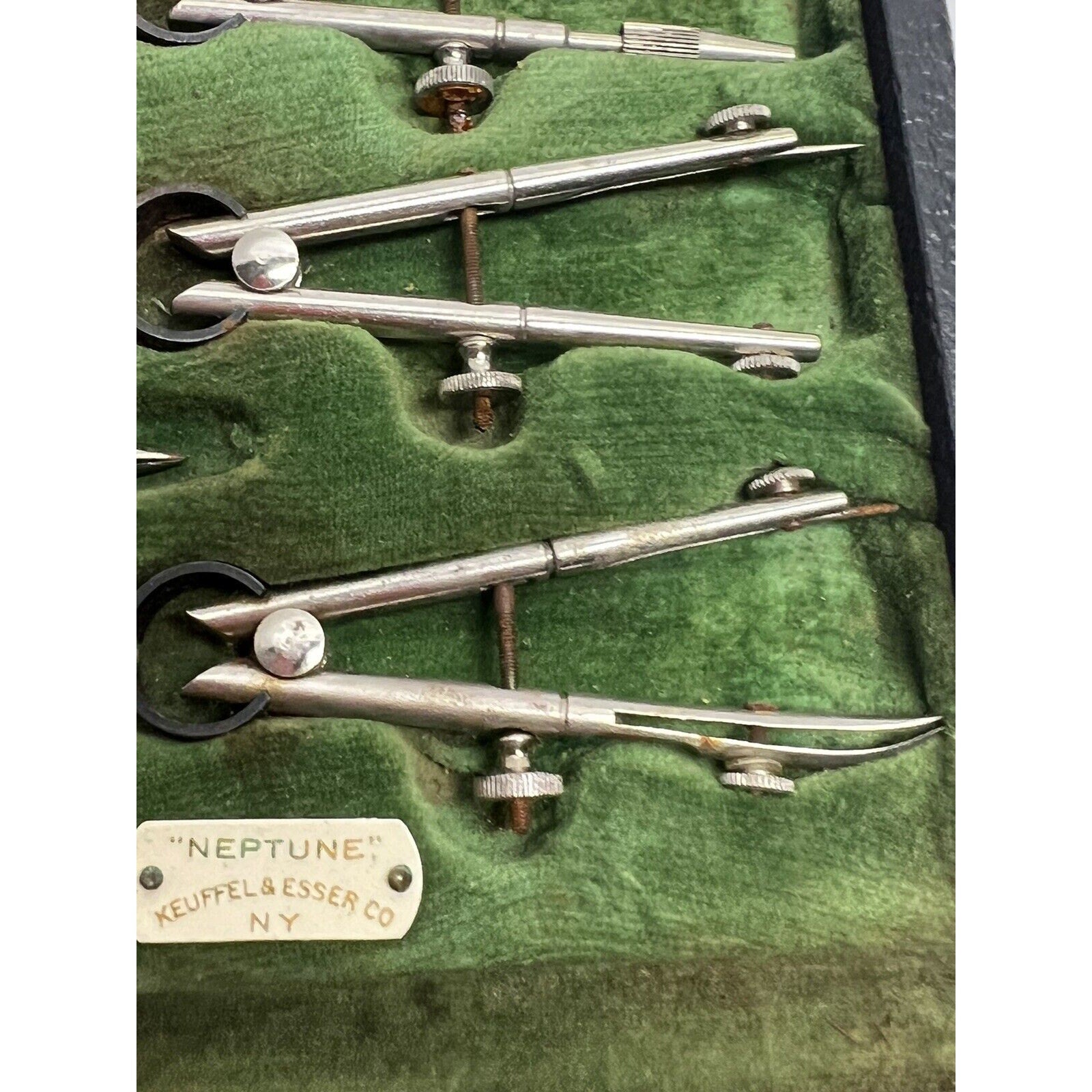 Vintage Paragon Keuffel & Esser Co NEPTUNE Drafting Tools Compass