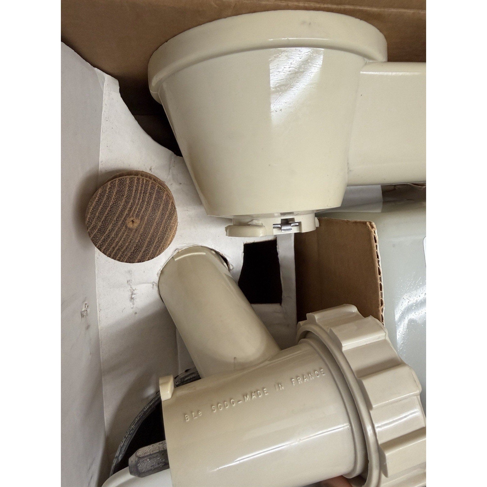 Vintage NOS Moulinex Combine' Jeannette Food Processor Orig Box