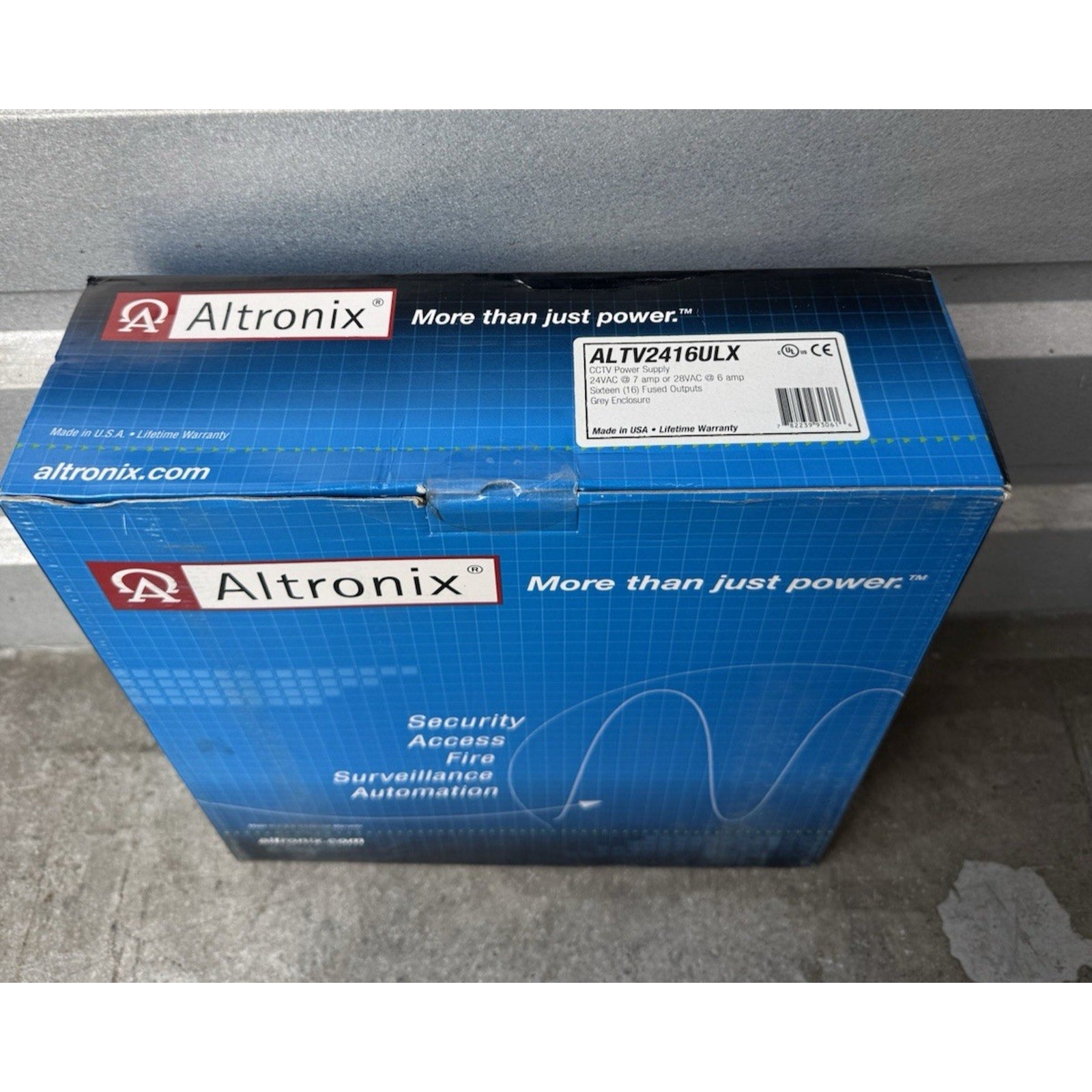 FACTORY SEALED NEW Altronix ALTV2416ULX CCTV Power Supply