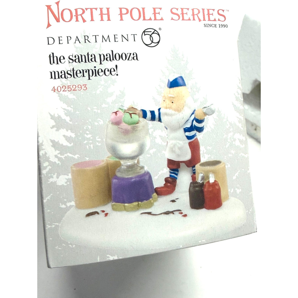 Vintage Dept 56 Santa Palooza Masterpiece North Pole Series 4025293 - Sealed