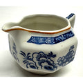 Vintage Wood & Sons England Wincanton Woods Ware Blue & White Sugar
