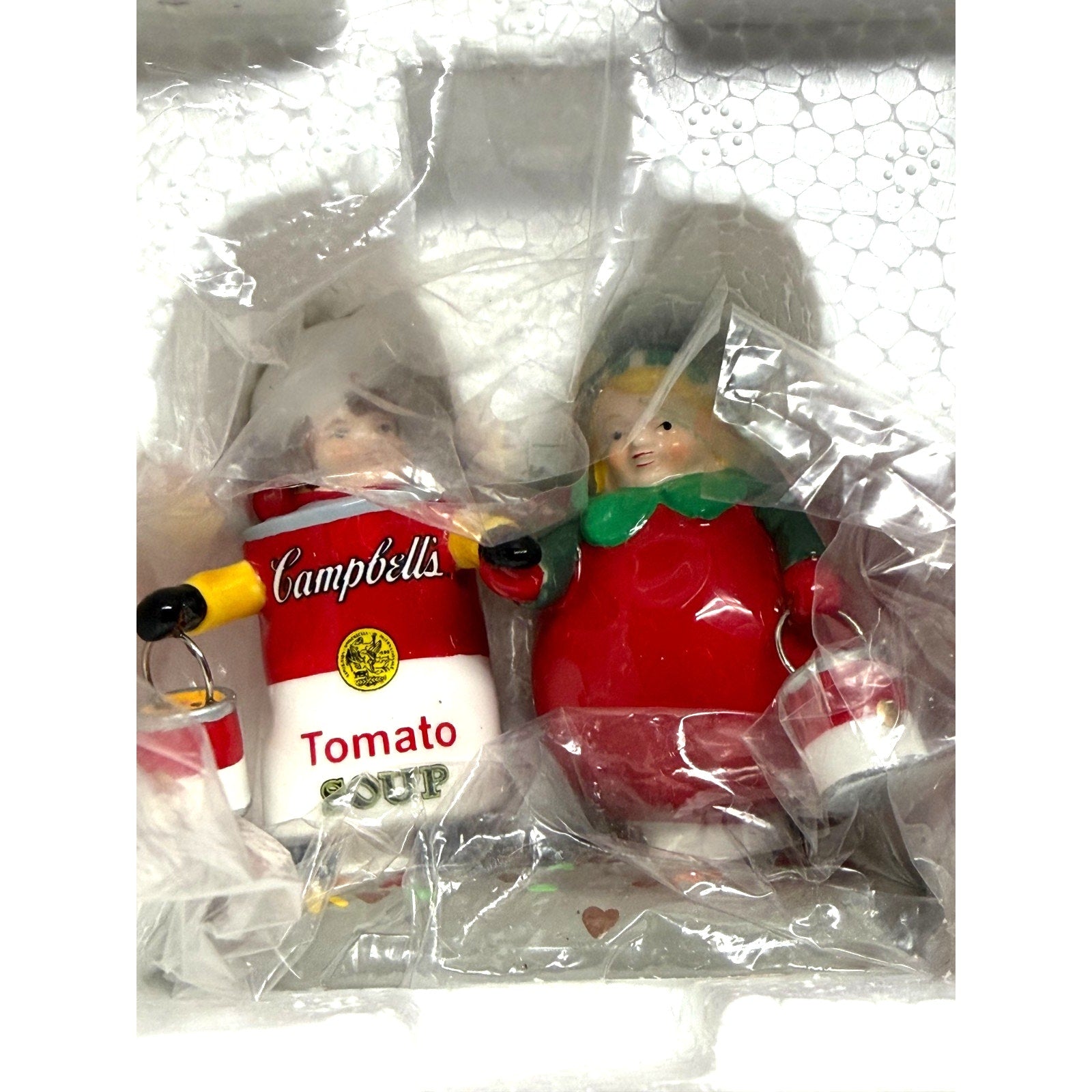 Vintage NEW Dept 56 Snow Village Halloween Campbell's Trick Or Treat
