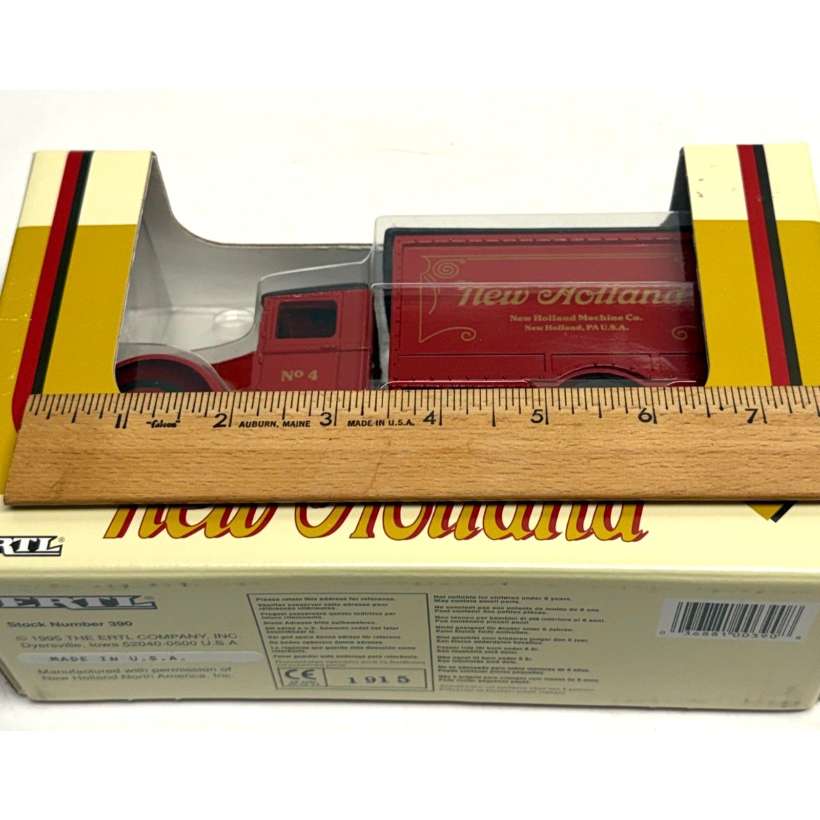 Vintage SEALED Ertl Holland 1931 Hawkeye Truck Bank No. 4 Diecast 1/34 1995 USA