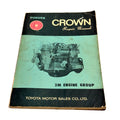 Vintage 1970 Toyota Crown 2M Engine Repair Manual OEM Guide Book #98004