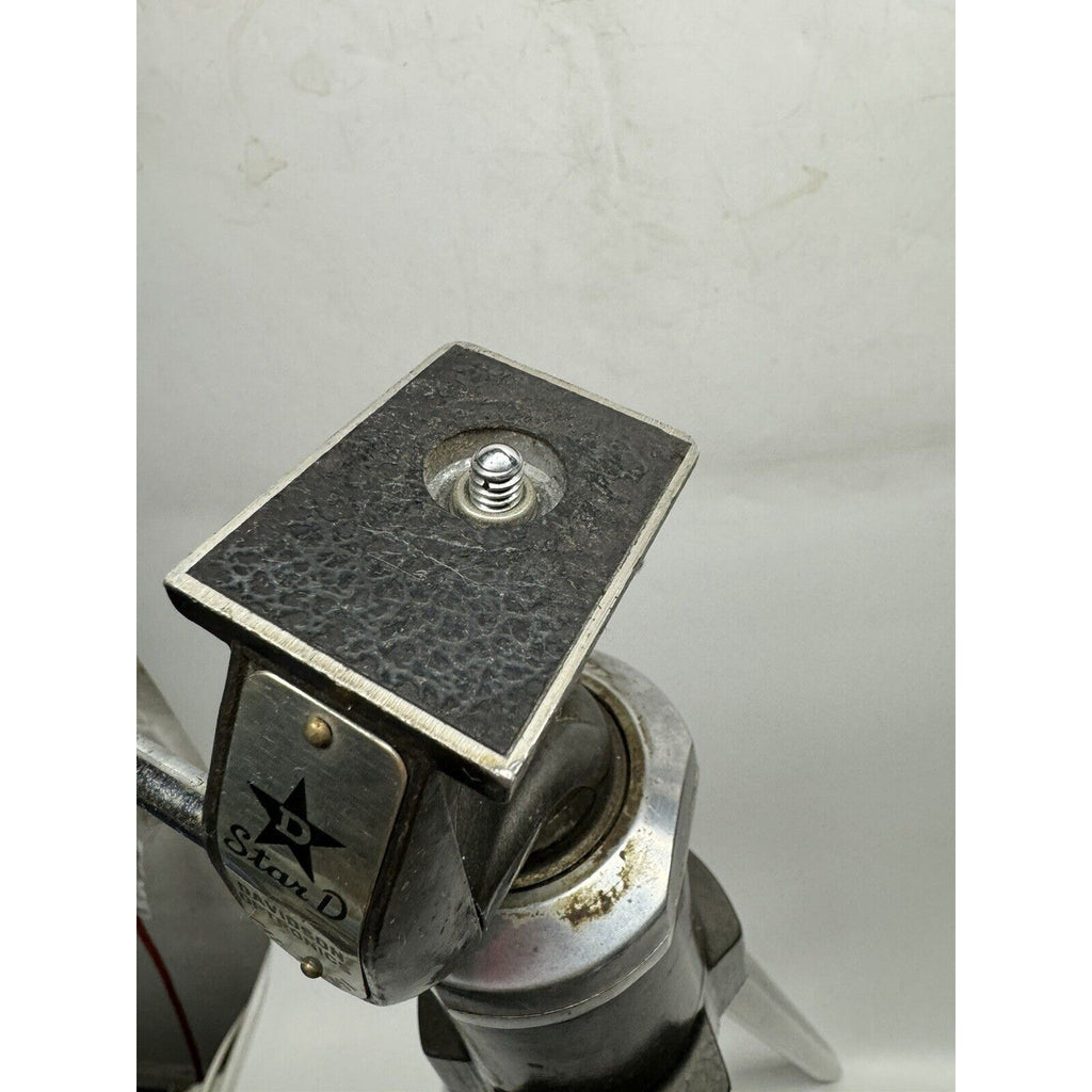 Vintage Davidson Star D Adjustable Aluminum Tripod MADE IN USA