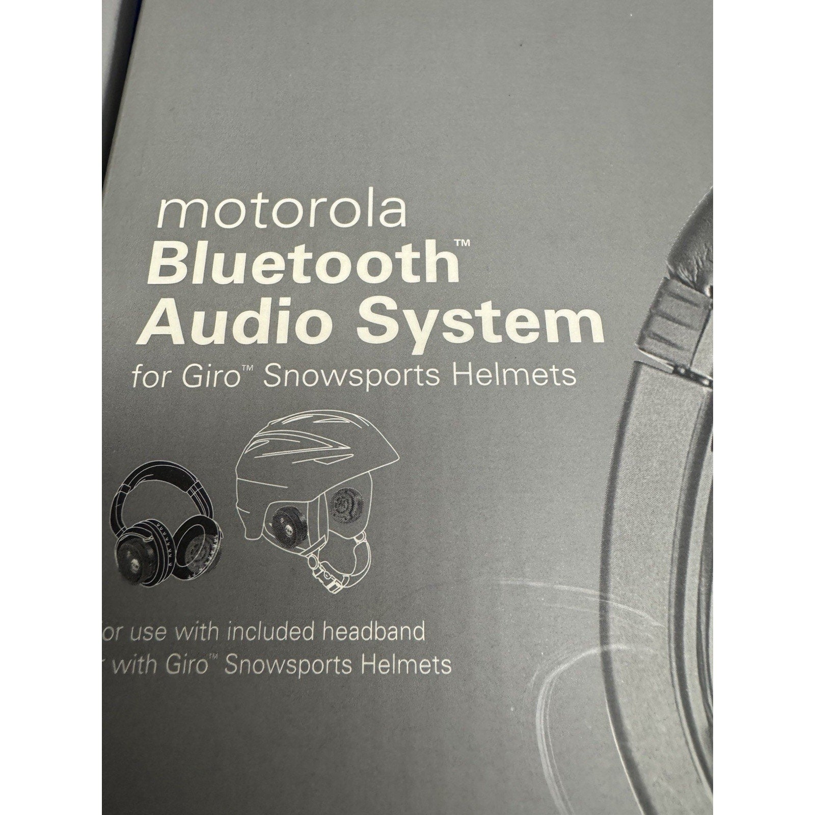 VINTAGE 2006 NOS Motorola Bluetooth Audio System for Giro Snowsports Helmets