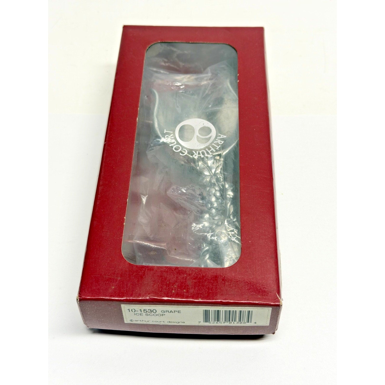Vintage Arthur Court Ice Scoop, Designed with Grapes and Rabbit NEW!