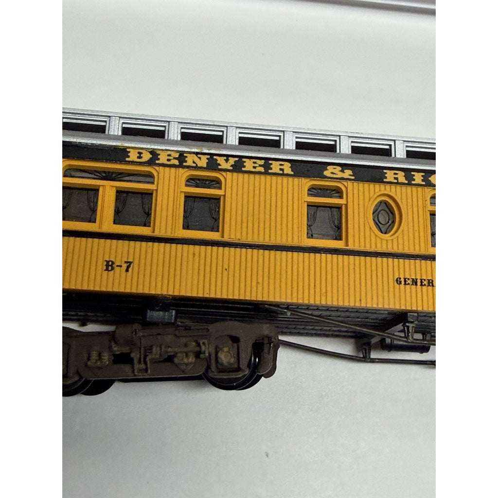 Vintage NOS N Roundhouse 85404 34' Overton Business D&RGW