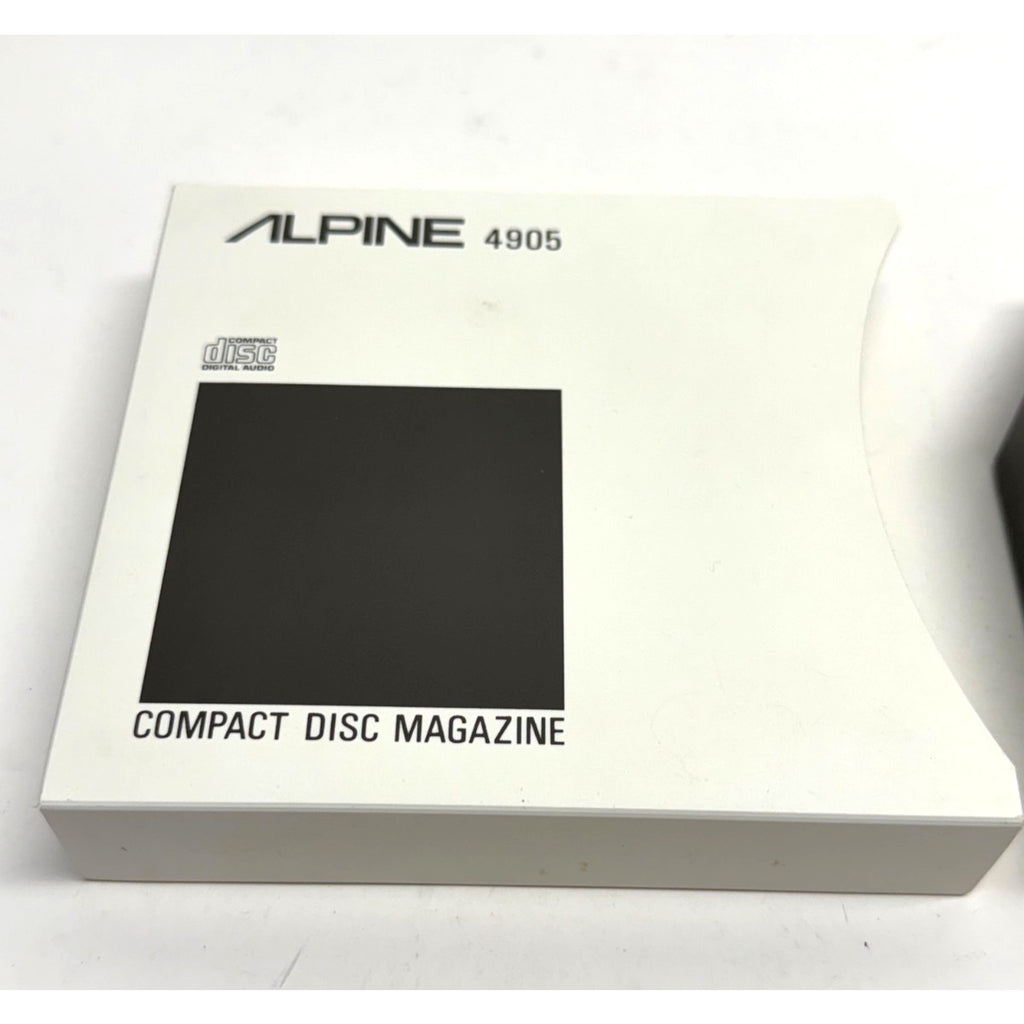 Vintage Genuine Alpine 4905 6CD Compact Disc Magazine Cartridge