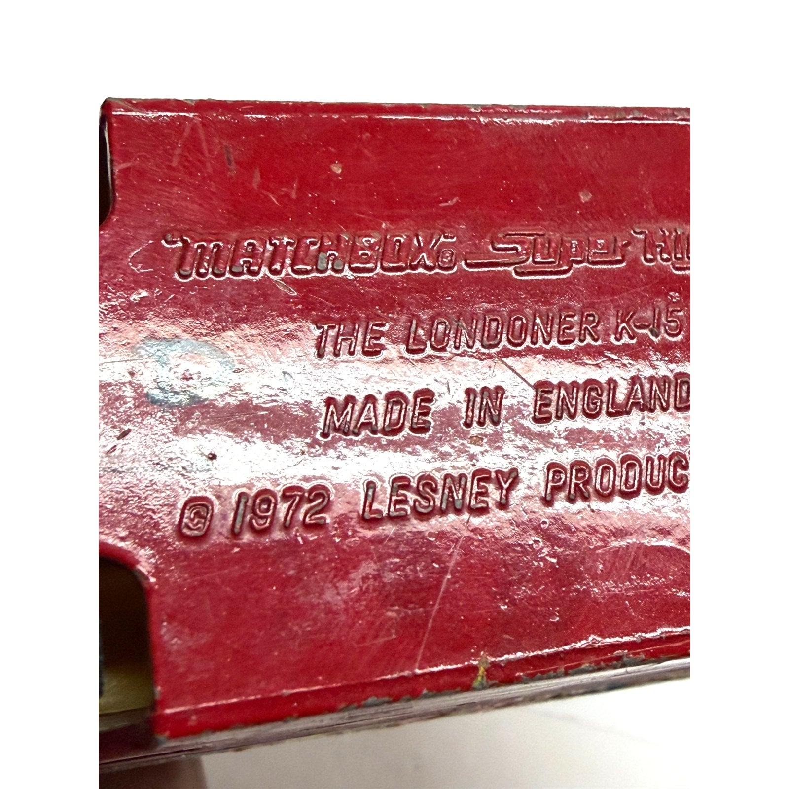 Vintage Matchbox Super Kings Londoner K-15 Swinging London Carnaby St Double Dec