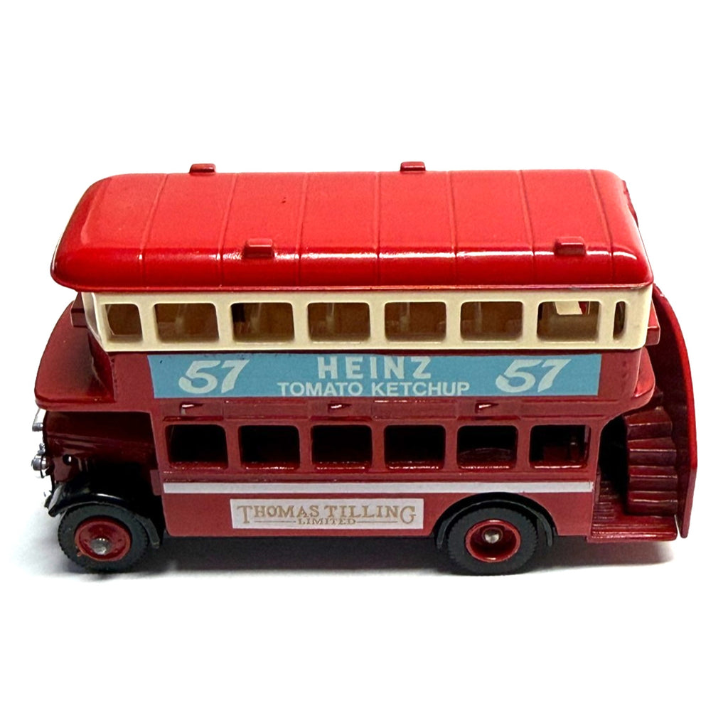 Vintage Lledo Days Gone 15012 1932 AEC Regent Double Deck Bus Heinz