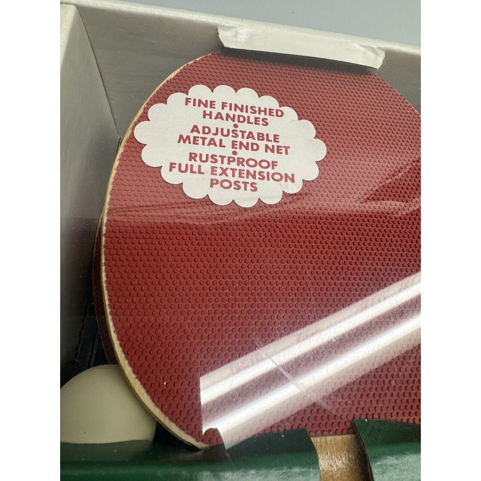 Vintage Factory Sealed Westminster Sports Official Table Tennis Complete Set