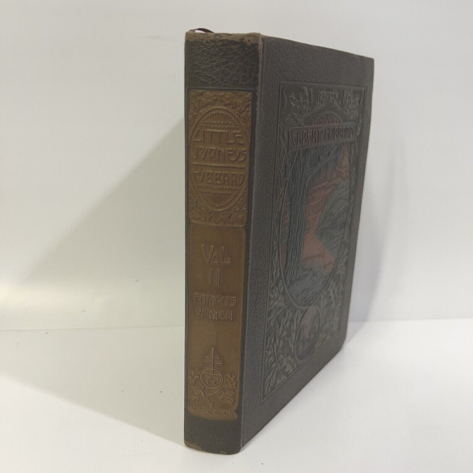 VINTAGE Little Journeys Volume II Famous Women Elbert Hubbard 1928