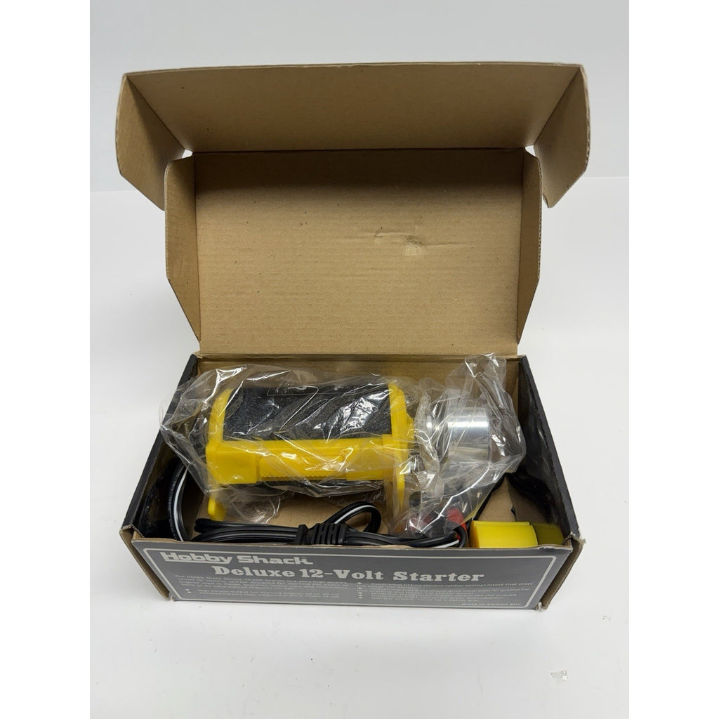 NEW Hobby Shack Deluxe 12 Volt Starter for REMOTE CONTROL CARS and AIRPLANES