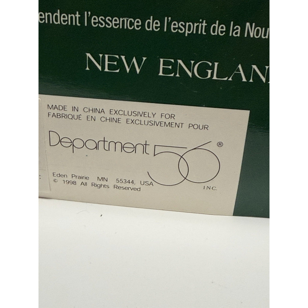 VTG NOS Department 56 Harper’s Farm New England Christmas Village Series 56605