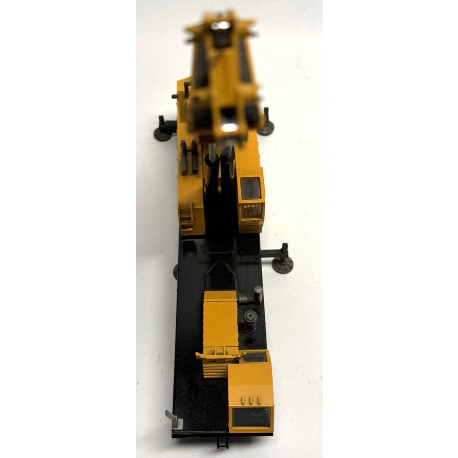 Vintage NZG 152 Grove TM1500 Mobile Crane - Yellow 1/55 Die-cast Made In Germany