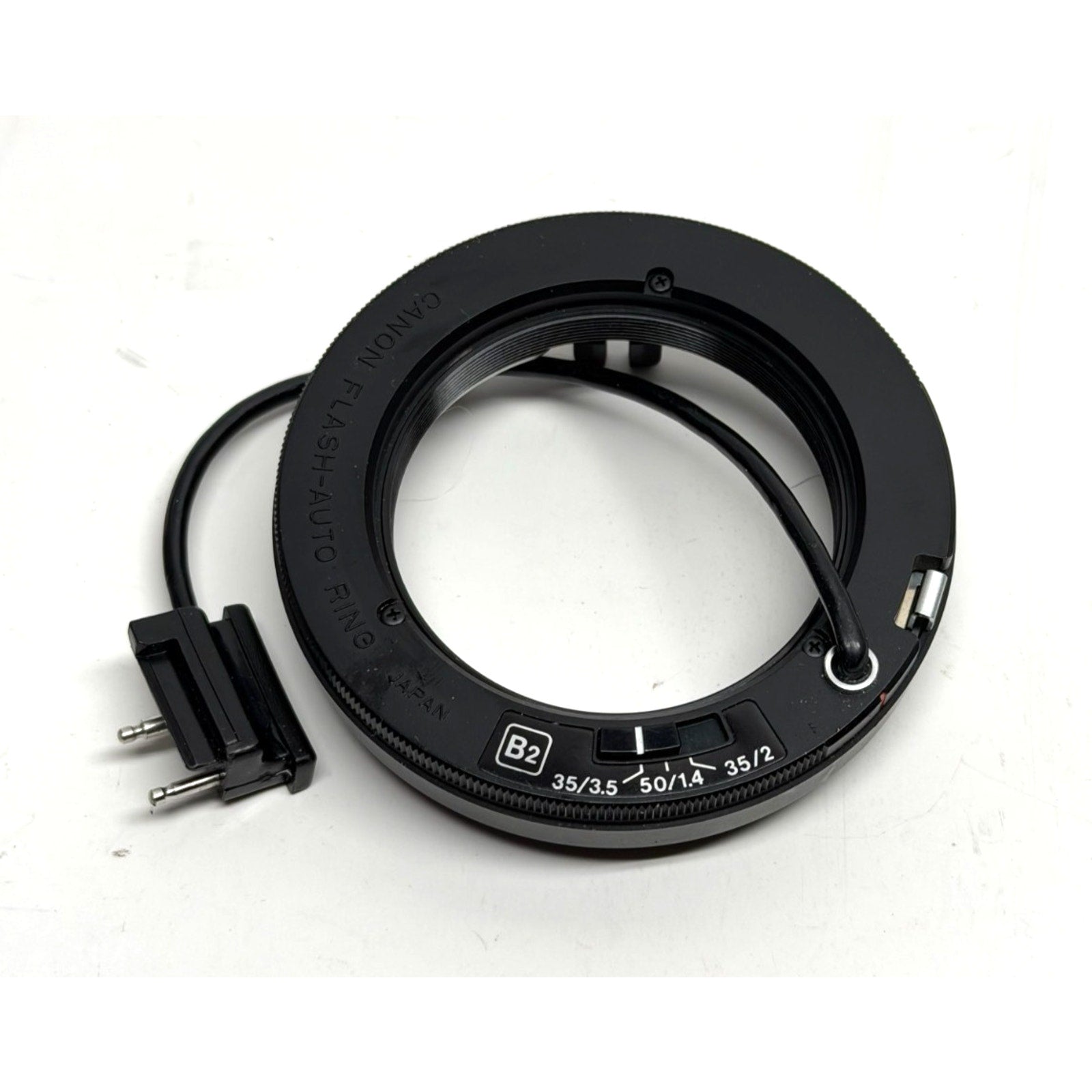 Vintage Canon Flash Auto Ring B2 35/3.5 50/1.4 35/2 For Speedlite 133D