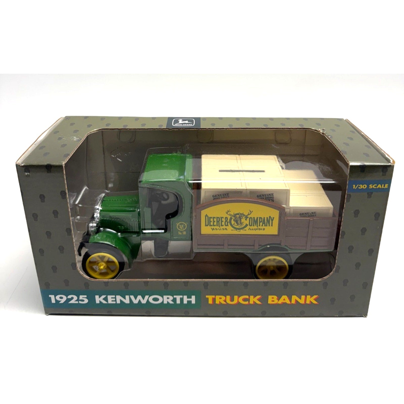 Vintage ERTL 1925 Kenworth Truck Bank John Deere & Company Die Cast Metal #5689