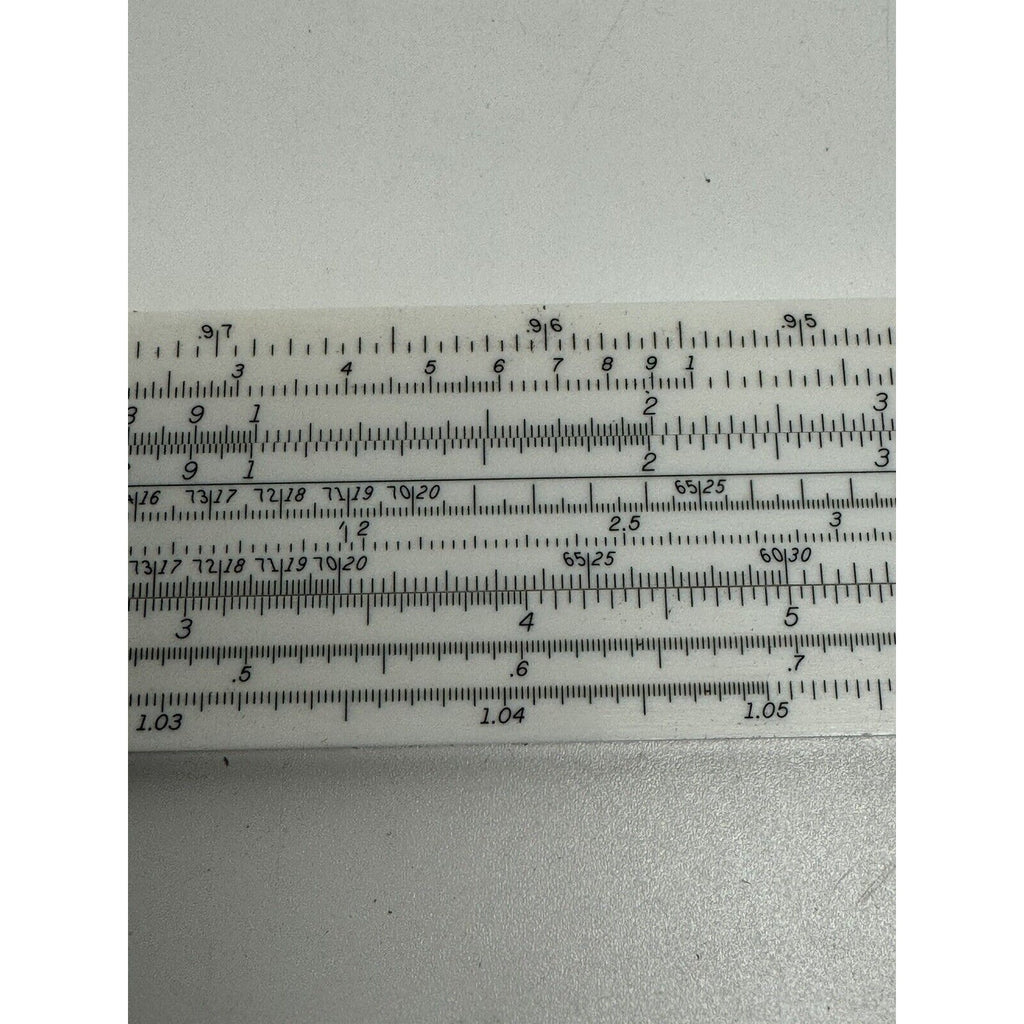 VINTAGE Keuffel & Esser Company 1947 DORIC K & E Co Slide Rule N9081-3 w/ Case