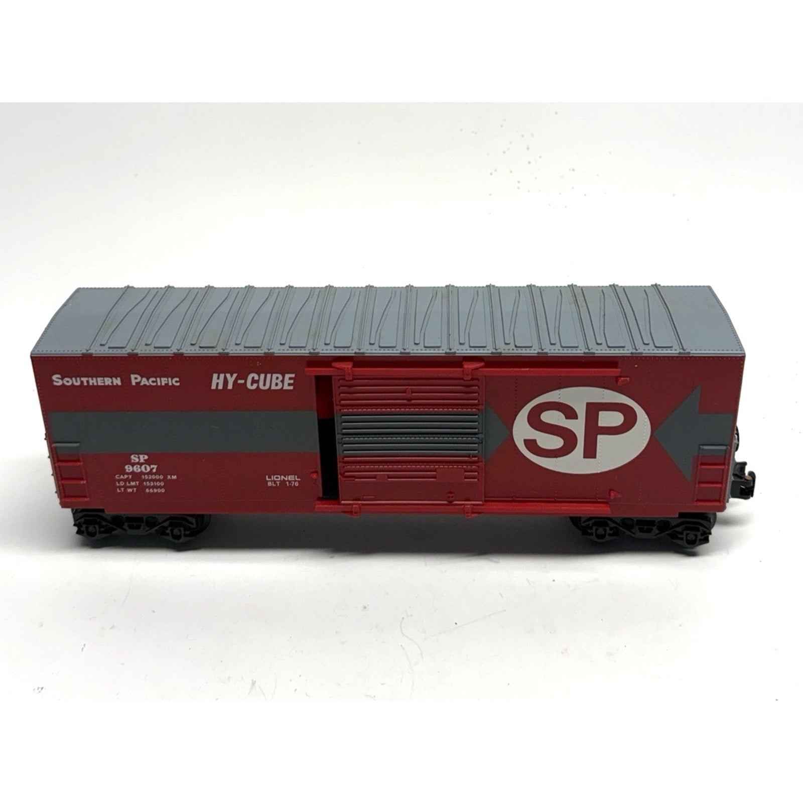 Vtg Lionel 6-9607 Southern Pacific High Cube Box Car O Gauge