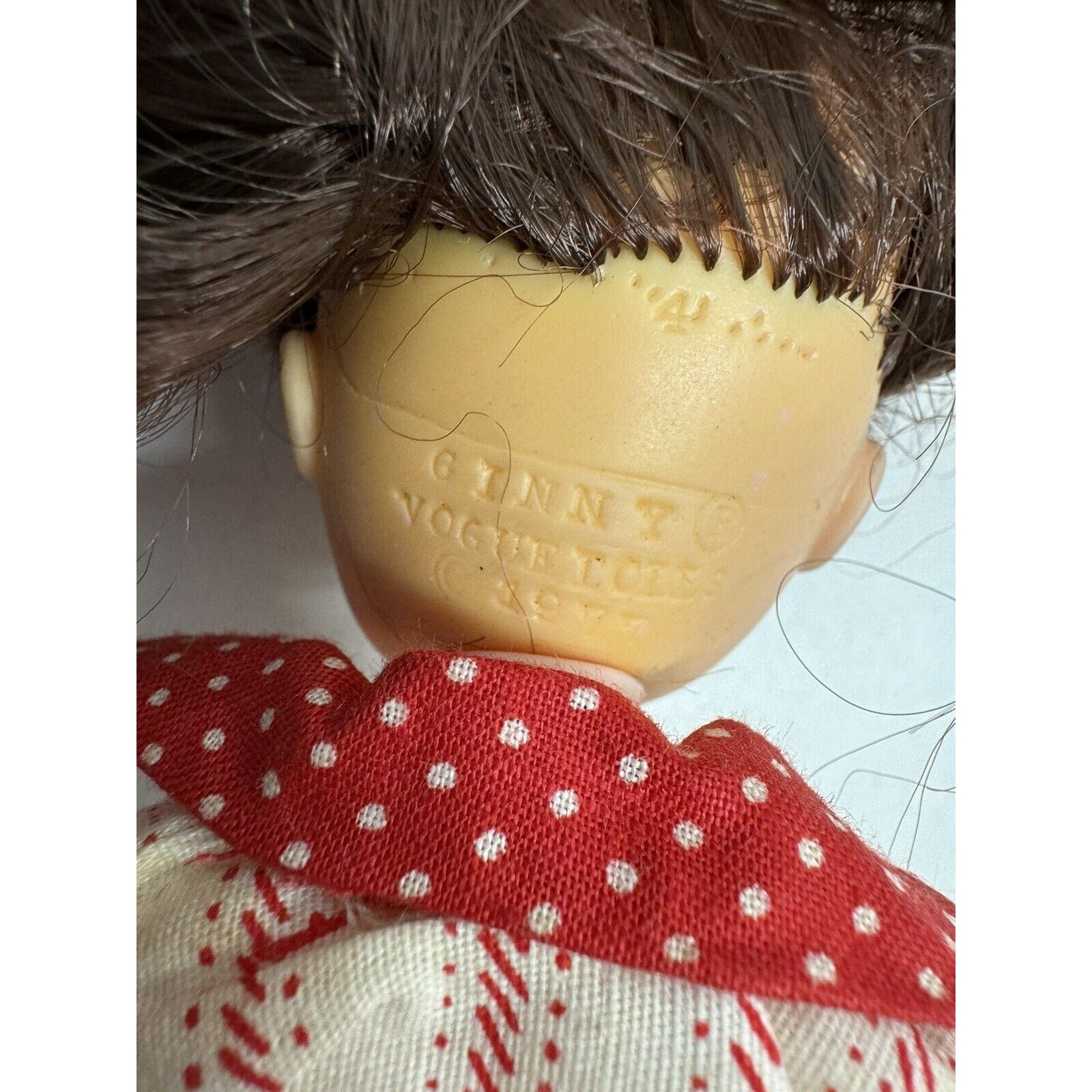 Vintage 1977 Vogue Ginny Collectible 8” Poseable Doll Moving Eyes