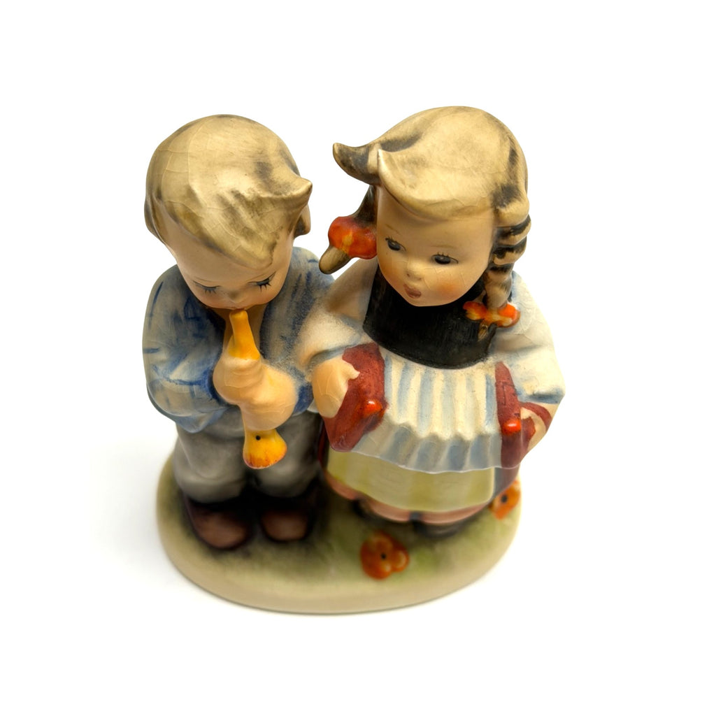 Vintage 1955 TMK-2 M.I. Hummel Goebel 218 2/0 Birthday Serenade 4-1/2" Porcelain