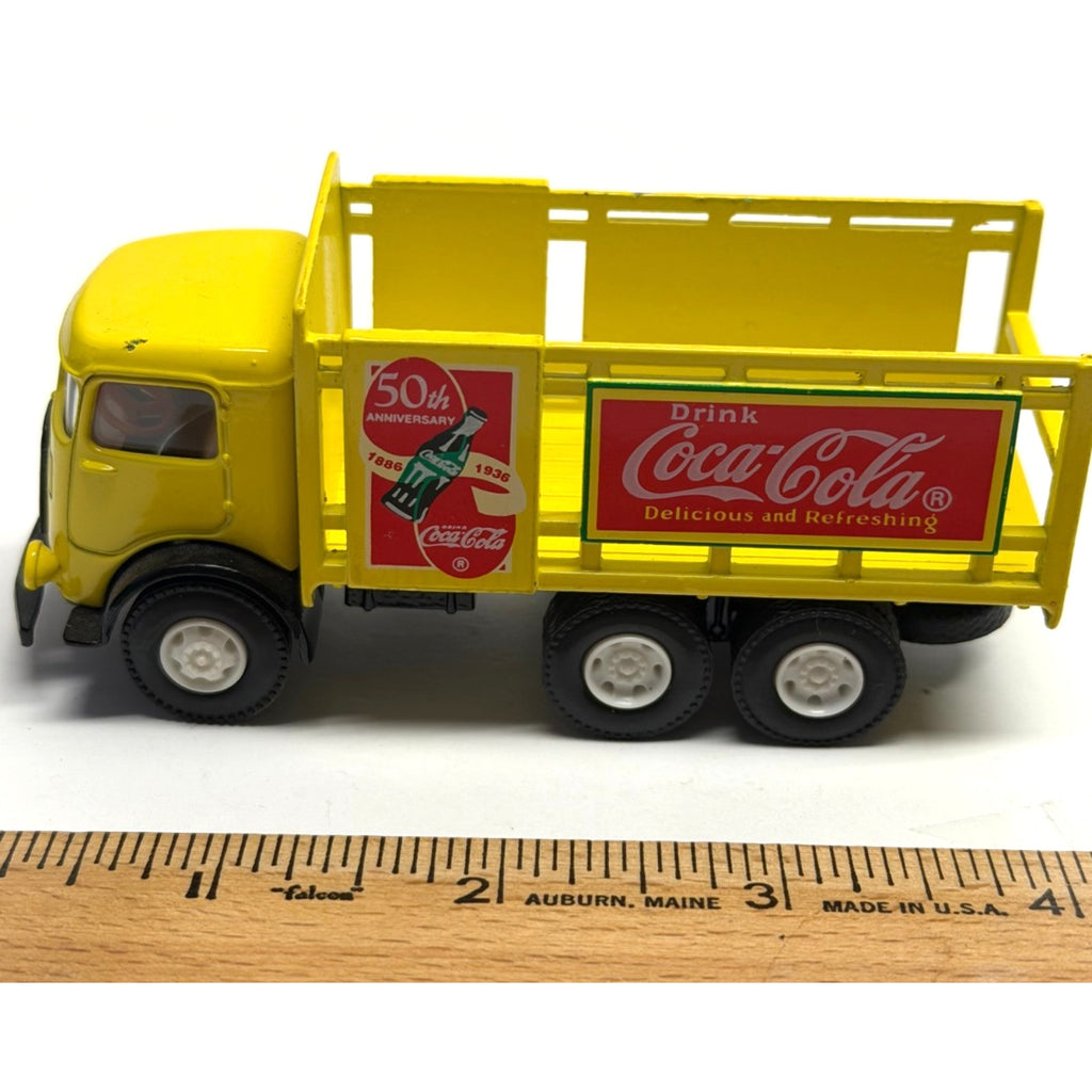 Vintage Collectables Coca Cola 1:64 Die Cast Metal Mack CJ Truck (1991) Die Cast