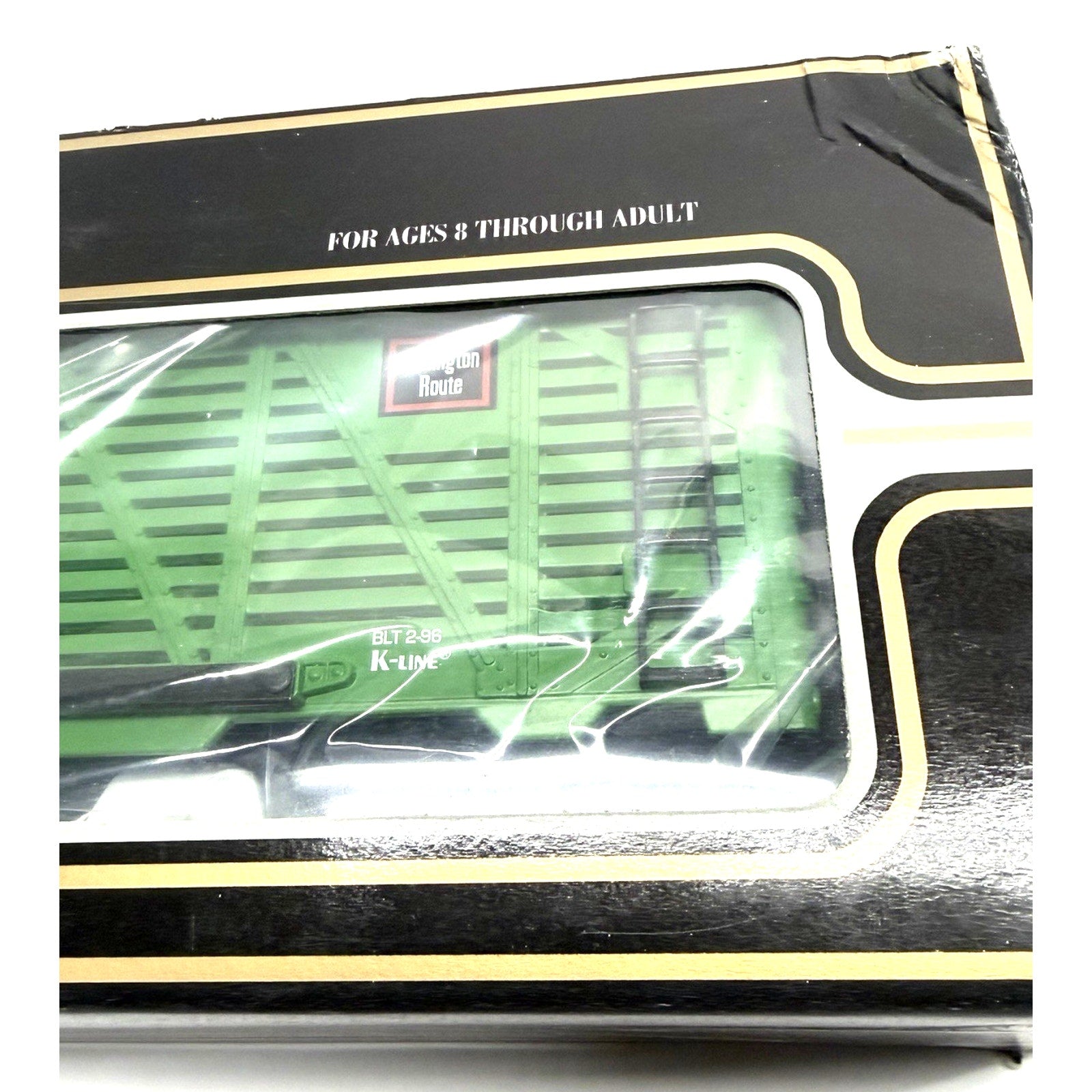 VTG NOS LIONEL K-Line K-90009 O Gauge CB&Q Collectors Club Classic Stock Car