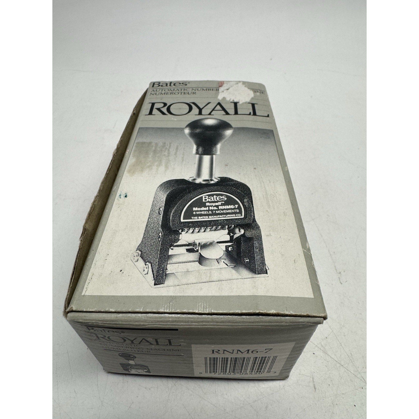 VINTAGE NOS Royall Economy Numbering Machine, Model RNM6-7