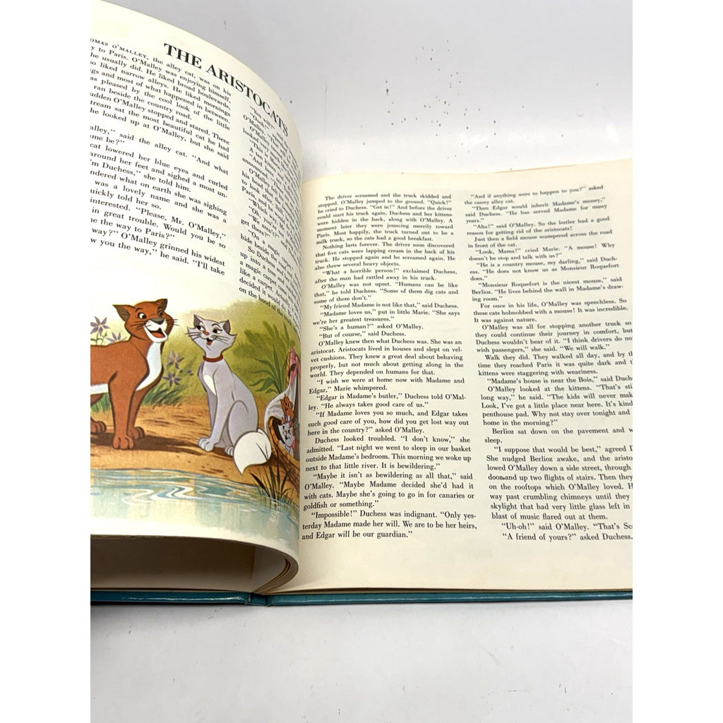 Vintage 1971 The Walt Disney Treasury Illustrated Book 10 Classic Stories