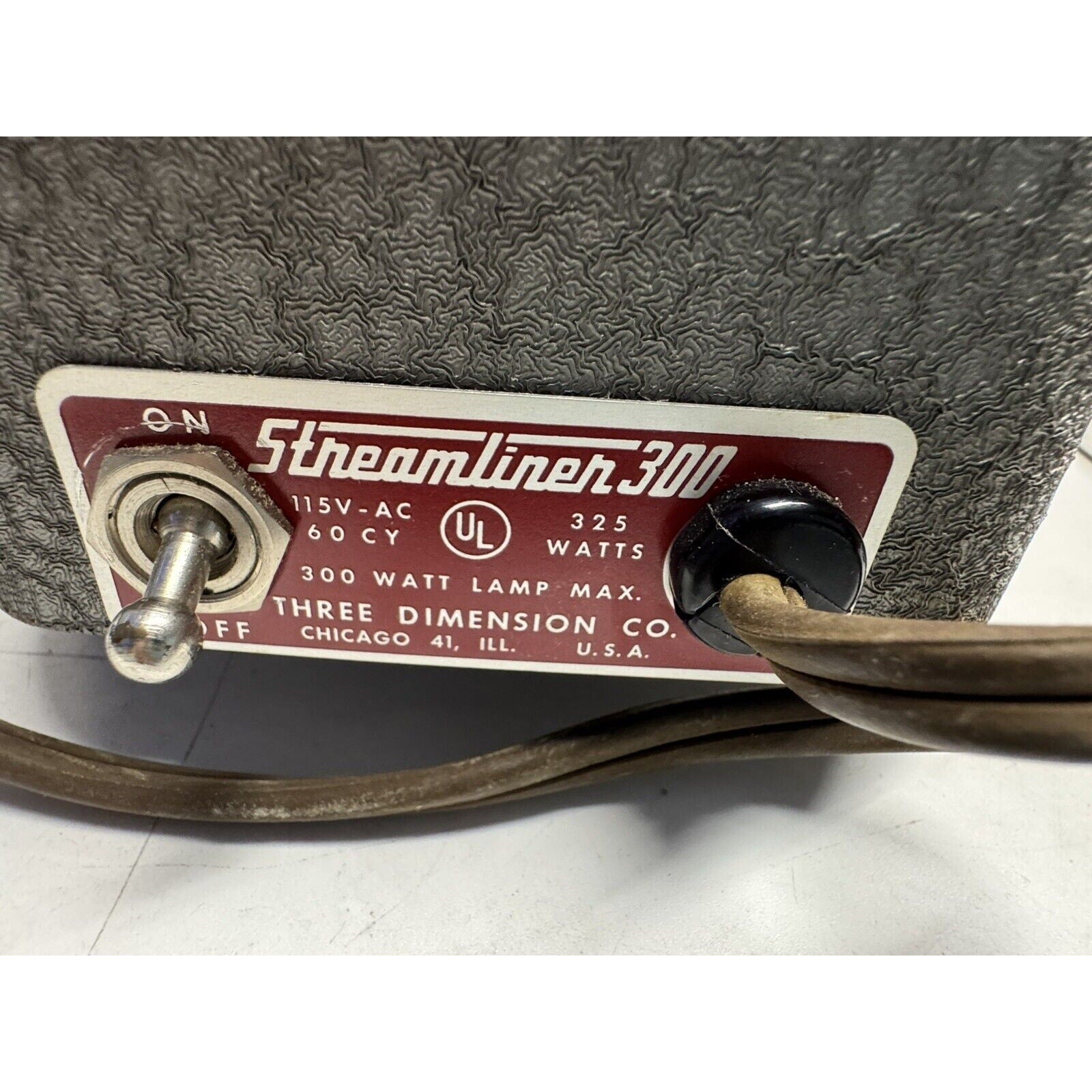 VINTAGE TDC Duo Projector Streamliner 300 Duo "Series 2" Made in USA