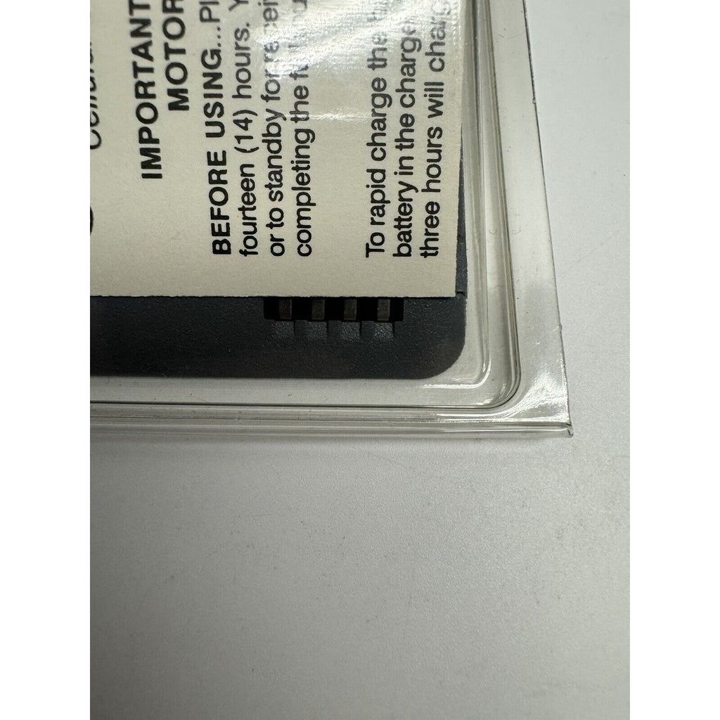 VINTAGE FACTORY SEALED Motorola OEM 428-muxl SNN4149B 6 V Battery