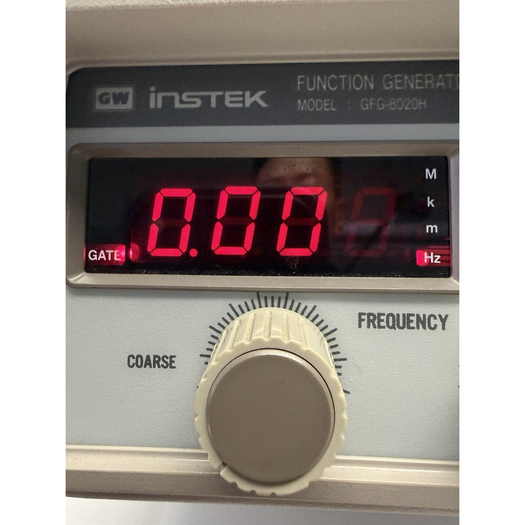 Vintage GW Instek 2MHz Function Generator Model GFG-8020H Works!