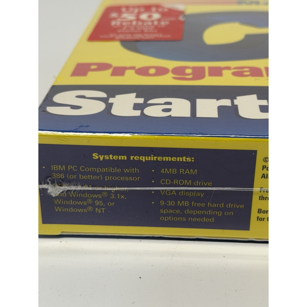 VTG NOS C and C++ Programming Starter Kit Version 3.0 Macmillan Book Cd Box 1998