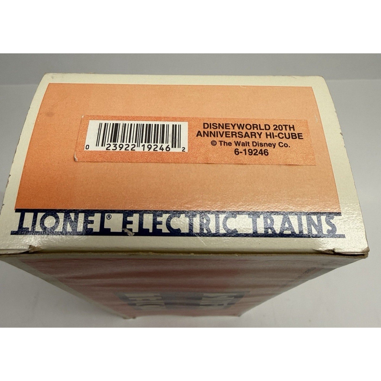 VTG Lionel 6-19246 Disney World Box Car 20th Anniversary Hi-Cube Mickey Mouse
