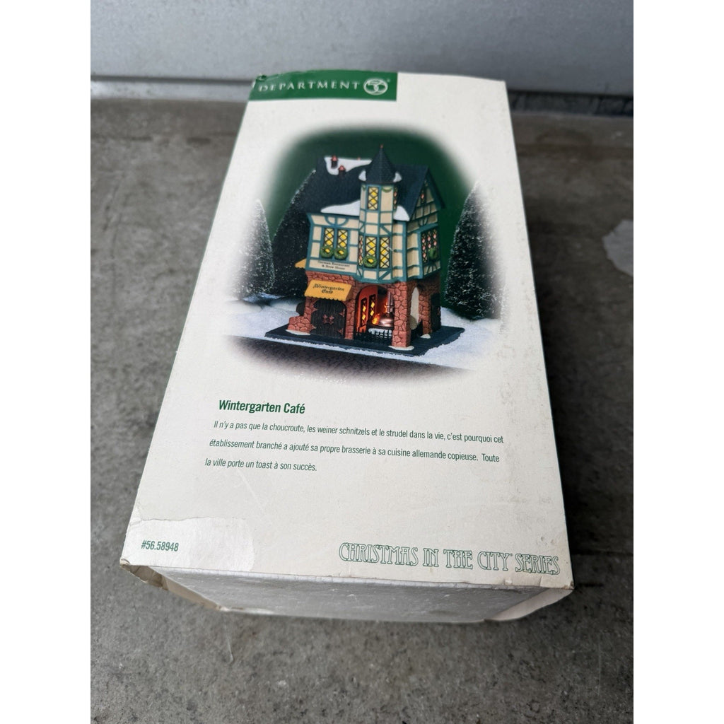 VINTAGE NEW Dept 56 Christmas In The City Series - East Harbor Fish Co. 56.58948