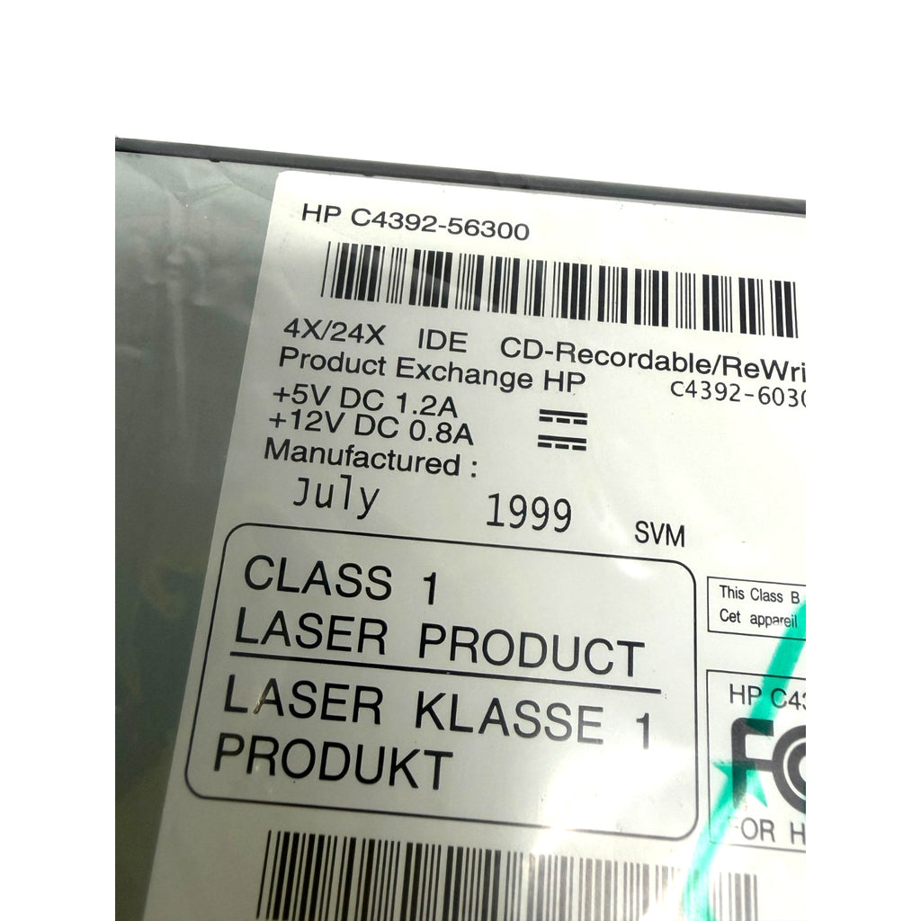 NEW Vintage HP 4x24x Internal IDE CD-RW Drive C4392-56300